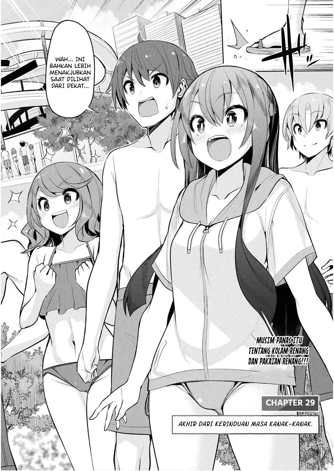 Tenkou-saki no Seiso Karen na Bishoujo ga, Mukashi Danshi to Omotte Issho ni Asonda Osananajimi datta Ken Chapter 29 Gambar 3