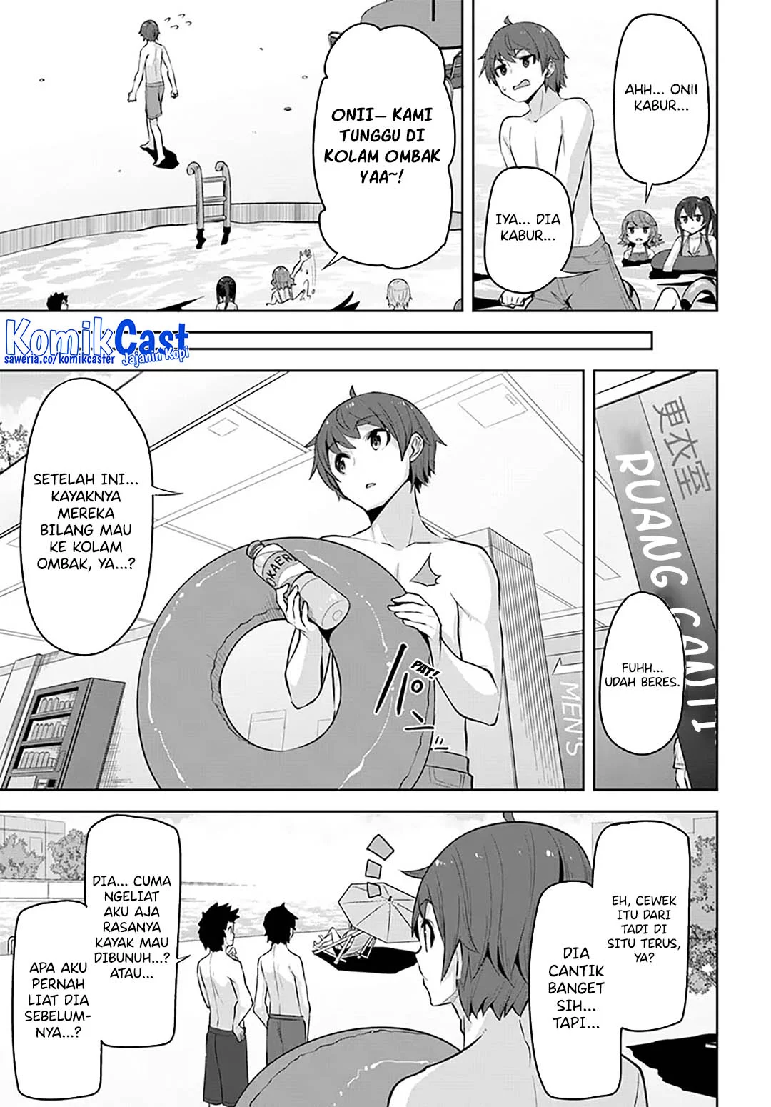 Tenkou-saki no Seiso Karen na Bishoujo ga, Mukashi Danshi to Omotte Issho ni Asonda Osananajimi datta Ken Chapter 30 Gambar 10