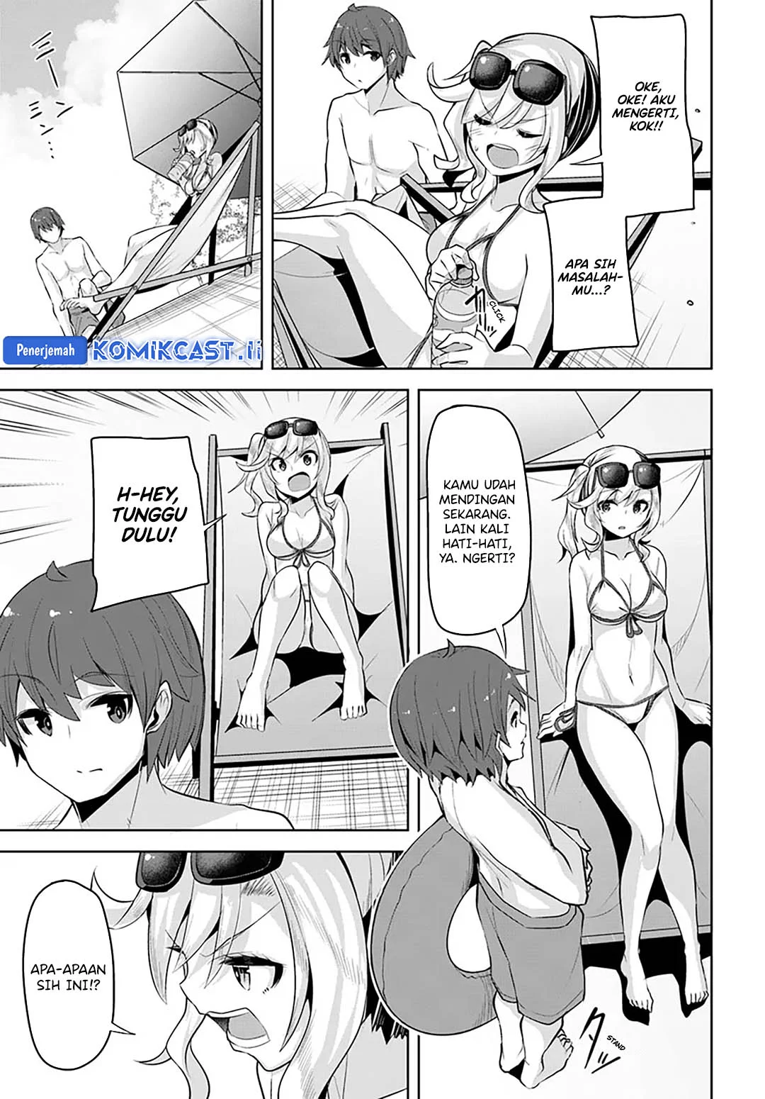 Tenkou-saki no Seiso Karen na Bishoujo ga, Mukashi Danshi to Omotte Issho ni Asonda Osananajimi datta Ken Chapter 30 Gambar 14