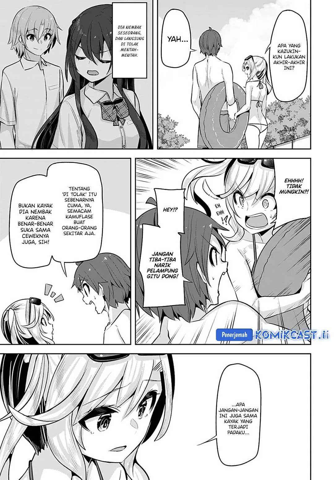 Tenkou-saki no Seiso Karen na Bishoujo ga, Mukashi Danshi to Omotte Issho ni Asonda Osananajimi datta Ken Chapter 30 Gambar 22