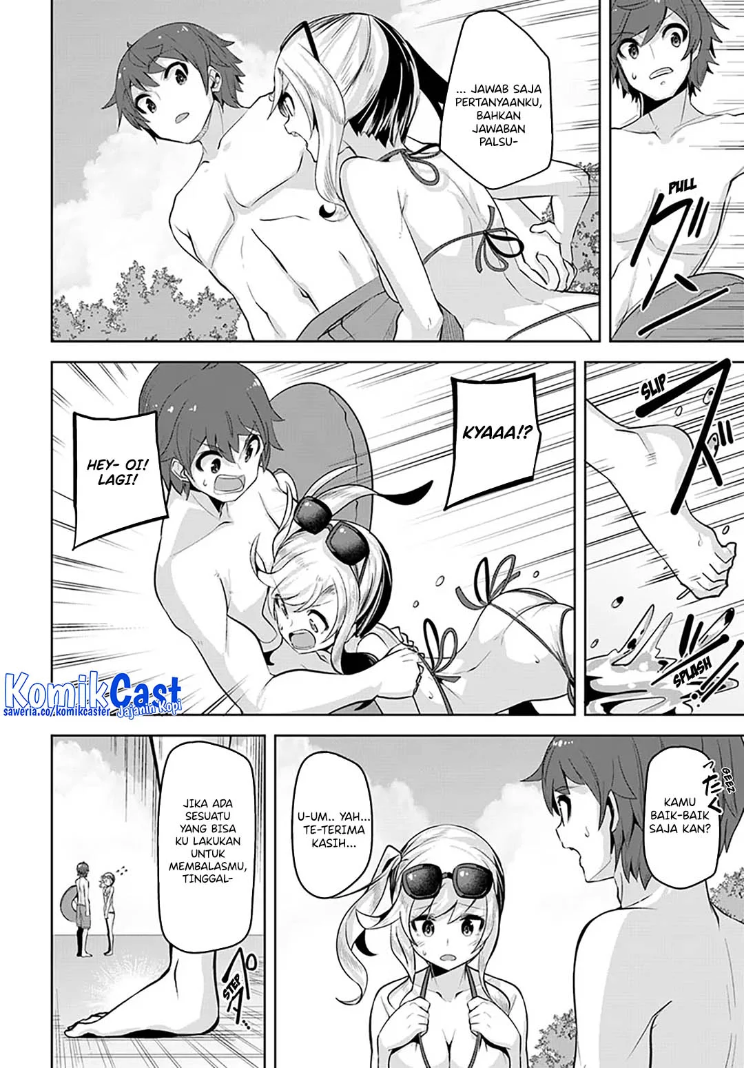 Tenkou-saki no Seiso Karen na Bishoujo ga, Mukashi Danshi to Omotte Issho ni Asonda Osananajimi datta Ken Chapter 30 Gambar 29