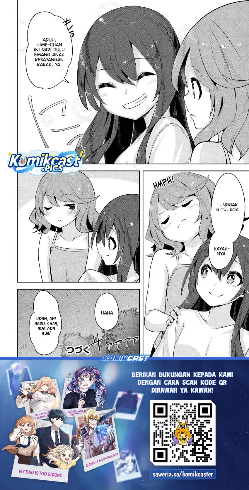 Tenkou-saki no Seiso Karen na Bishoujo ga, Mukashi Danshi to Omotte Issho ni Asonda Osananajimi datta Ken Chapter 36 Gambar 33