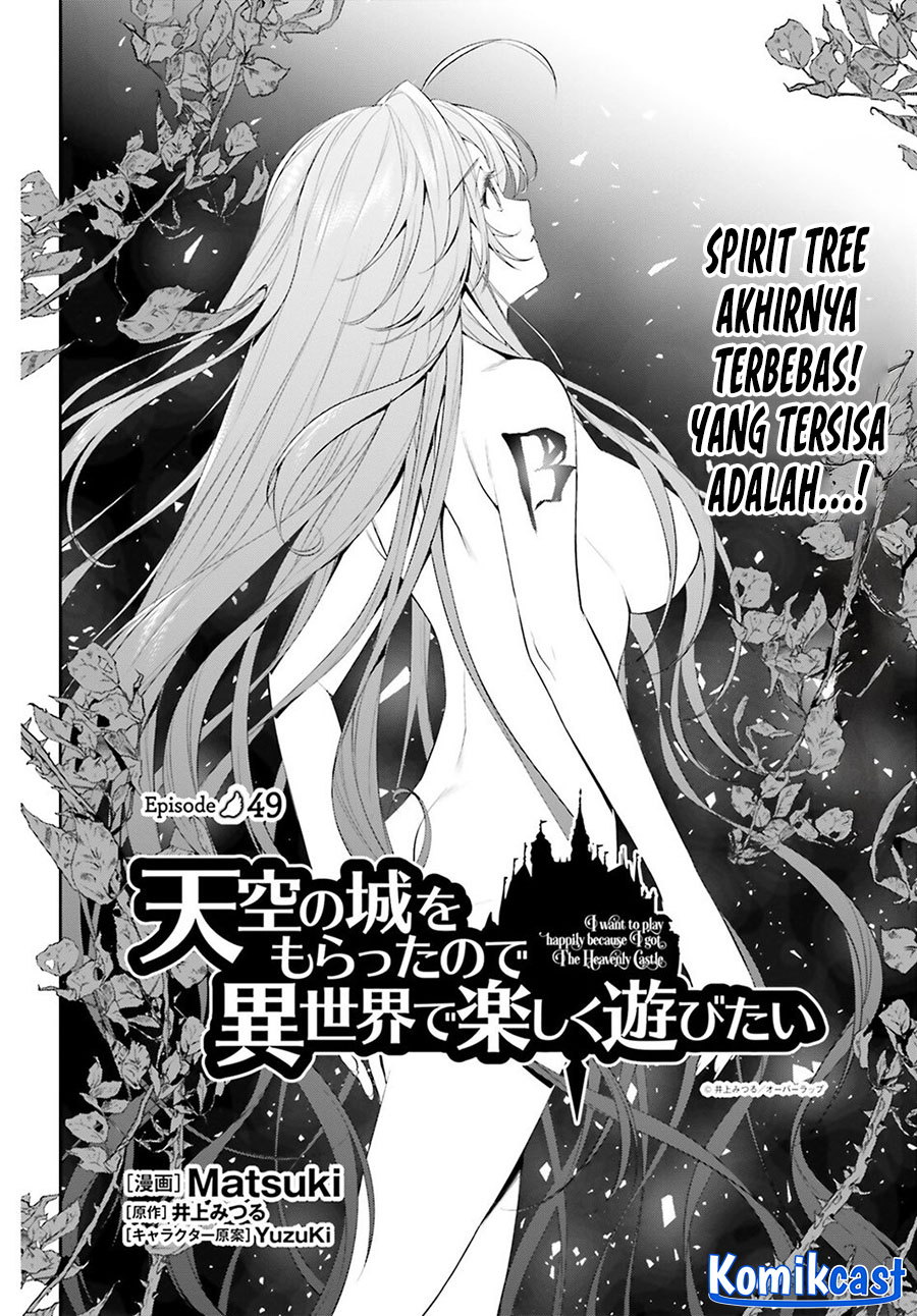 Baca  Tenkuu no Shiro o Moratta no de Isekai de Tanoshiku Asobitai Chapter 49 Gambar 2