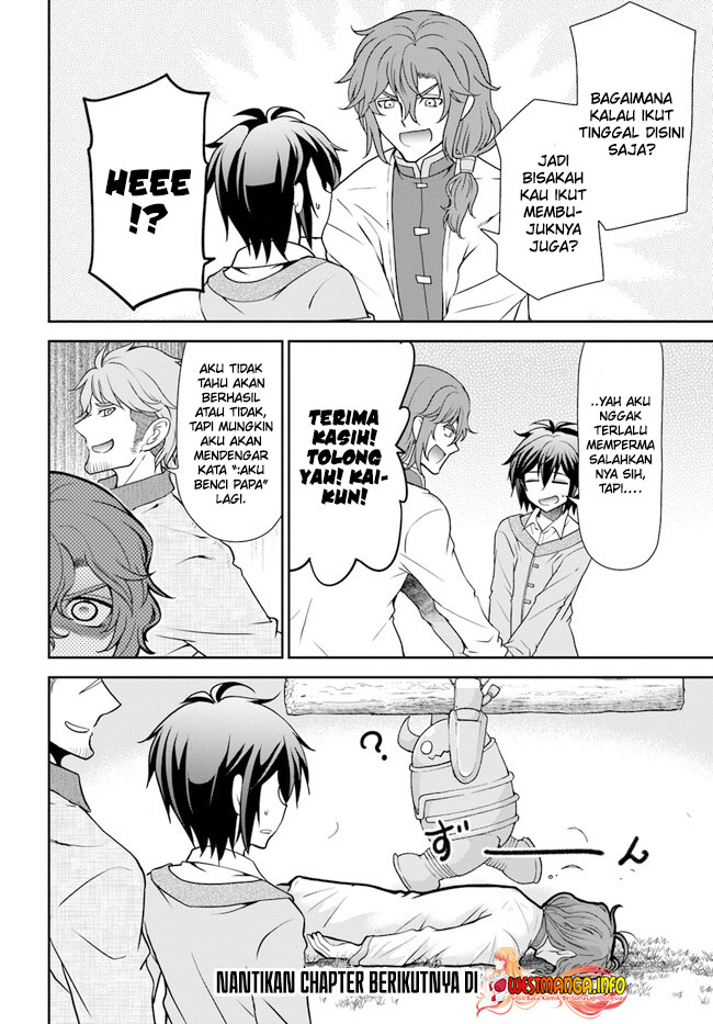 Tenohira Kaitakumura de Isekai Kenkouki ~Fueteku Yome-tachi to Nonbiri Mujintou Raifu~ Chapter 43 Gambar 29