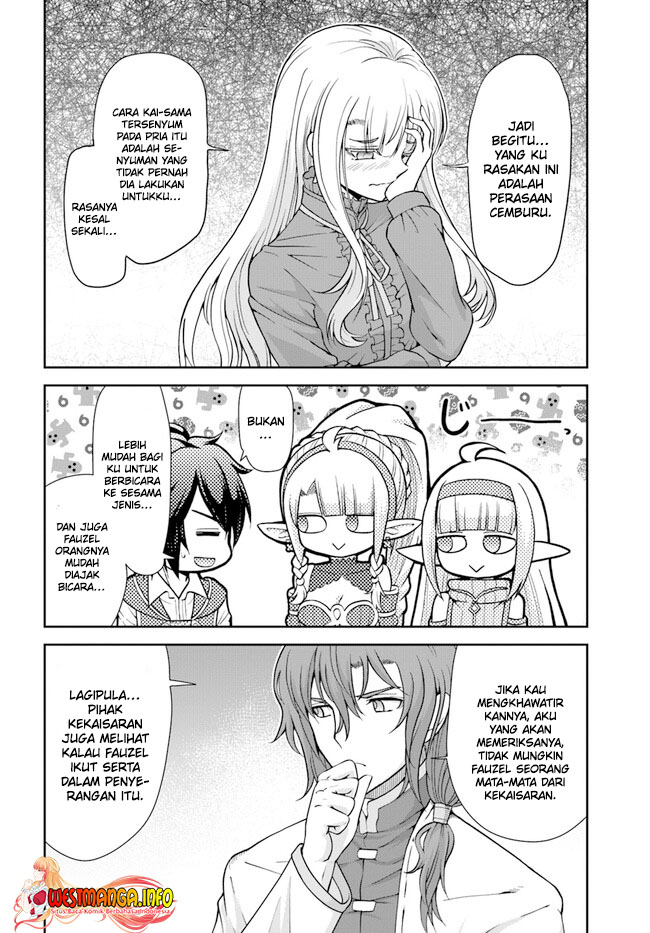 Tenohira Kaitakumura de Isekai Kenkouki ~Fueteku Yome-tachi to Nonbiri Mujintou Raifu~ Chapter 44 Gambar 19
