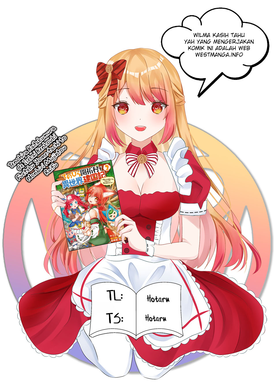 Baca Komik Tenohira Kaitakumura de Isekai Kenkouki ~Fueteku Yome-tachi to Nonbiri Mujintou Raifu~ Chapter 45 Gambar 1