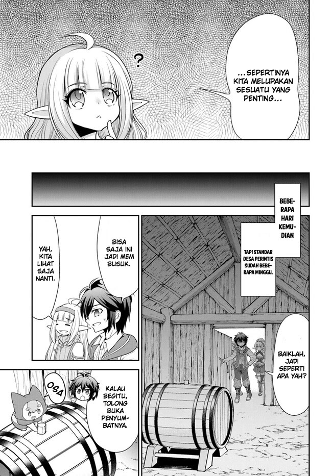 Tenohira Kaitakumura de Isekai Kenkouki ~Fueteku Yome-tachi to Nonbiri Mujintou Raifu~ Chapter 45 Gambar 12