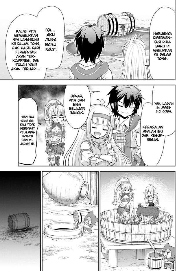Tenohira Kaitakumura de Isekai Kenkouki ~Fueteku Yome-tachi to Nonbiri Mujintou Raifu~ Chapter 45 Gambar 14