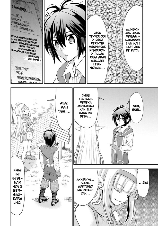 Tenohira Kaitakumura de Isekai Kenkouki ~Fueteku Yome-tachi to Nonbiri Mujintou Raifu~ Chapter 45 Gambar 17