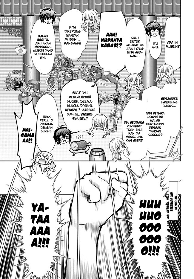 Tenohira Kaitakumura de Isekai Kenkouki ~Fueteku Yome-tachi to Nonbiri Mujintou Raifu~ Chapter 45 Gambar 28