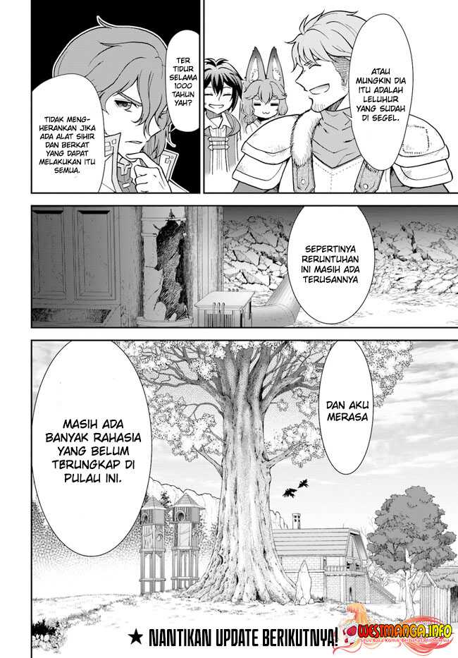 Tenohira Kaitakumura de Isekai Kenkouki ~Fueteku Yome-tachi to Nonbiri Mujintou Raifu~ Chapter 46 Gambar 27