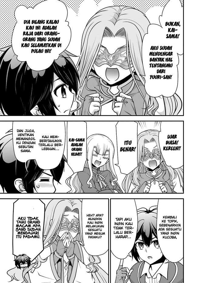 Tenohira Kaitakumura de Isekai Kenkouki ~Fueteku Yome-tachi to Nonbiri Mujintou Raifu~ Chapter 48 Gambar 13