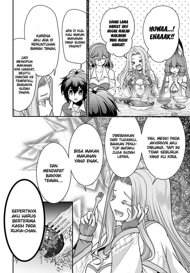 Tenohira Kaitakumura de Isekai Kenkouki ~Fueteku Yome-tachi to Nonbiri Mujintou Raifu~ Chapter 48 Gambar 21