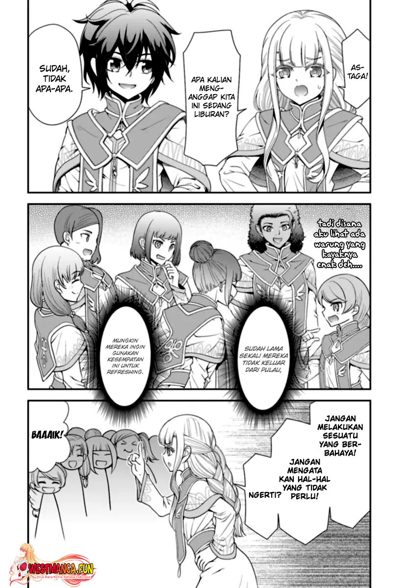Tenohira Kaitakumura de Isekai Kenkouki ~Fueteku Yome-tachi to Nonbiri Mujintou Raifu~ Chapter 50 Gambar 9
