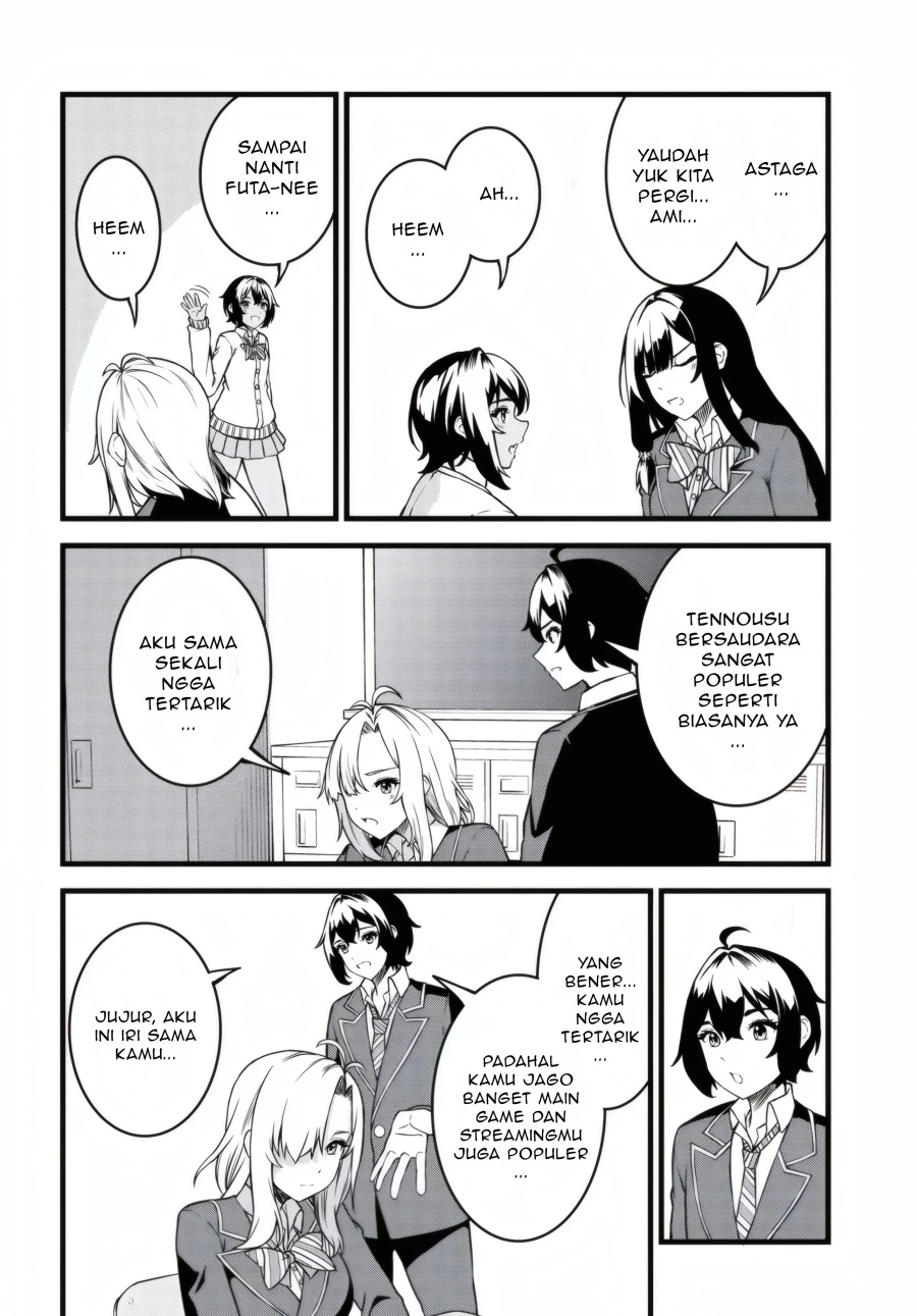 Tensai Bishoujo Sanshimai wa Isourou ni Dake Choro Kawaii Chapter 1 Gambar 14