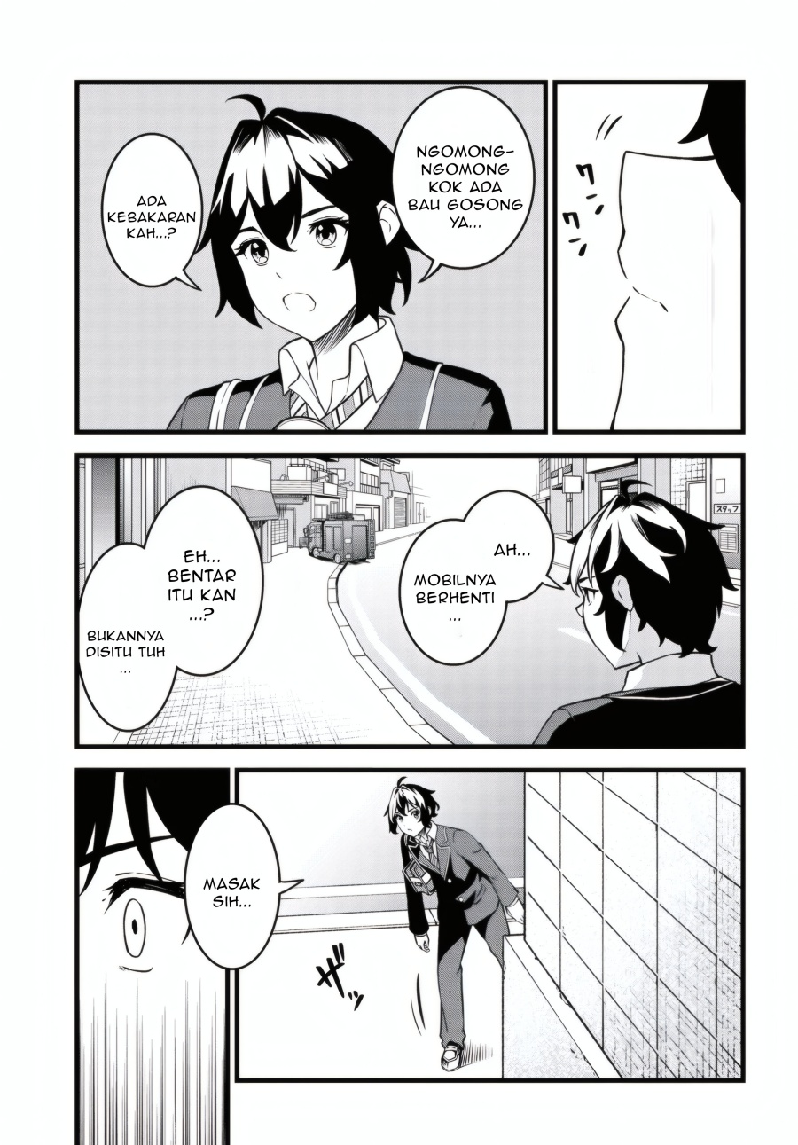 Tensai Bishoujo Sanshimai wa Isourou ni Dake Choro Kawaii Chapter 1 Gambar 17