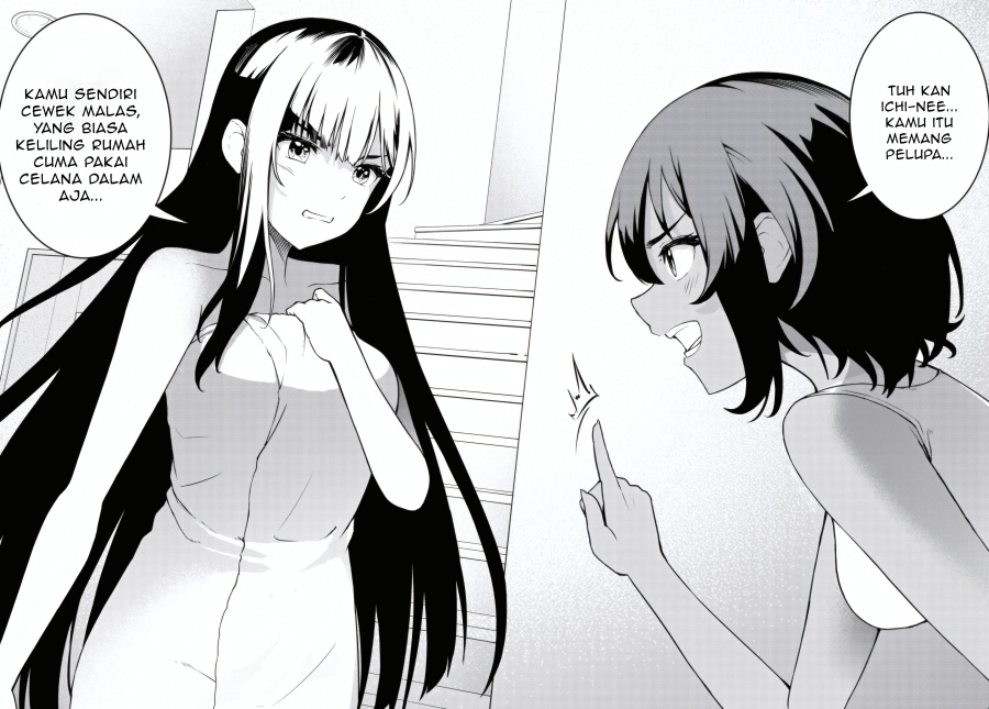 Tensai Bishoujo Sanshimai wa Isourou ni Dake Choro Kawaii Chapter 1 Gambar 42