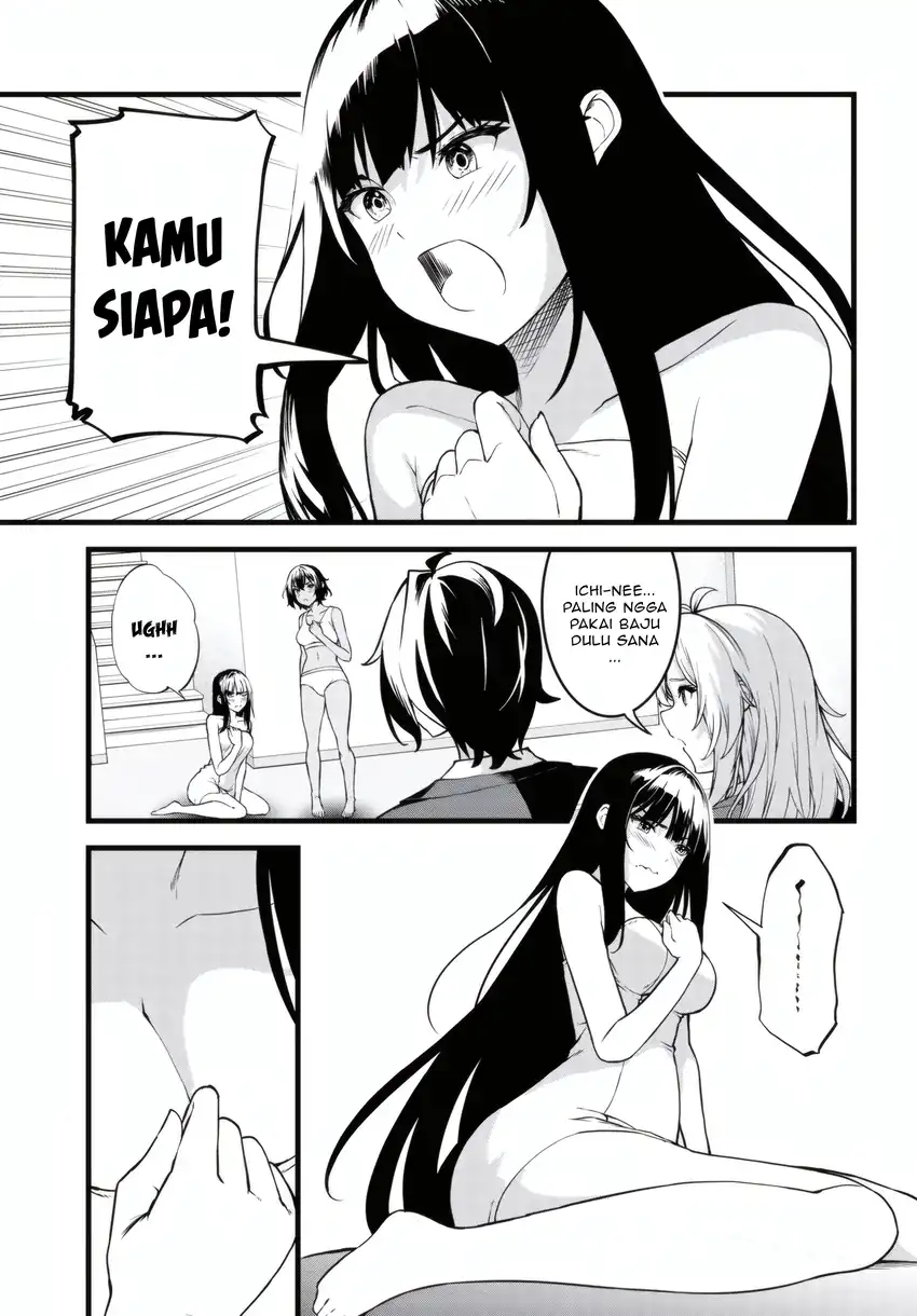 Baca  Tensai Bishoujo Sanshimai wa Isourou ni Dake Choro Kawaii Chapter 2 Gambar 2