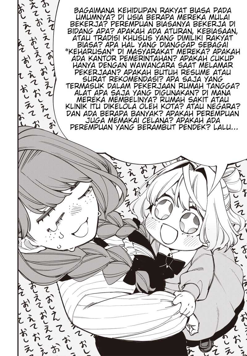 Baca Tensei Arasaa Joshi no Kotoyo Kaikatsu – Seiryaku Kekkon wa Iya na no de, Zatsugaku Chishiki de Tanoshii Kaikaku Life wo Kekkou Shichaimasu! Chapter 2.1 Gambar 2