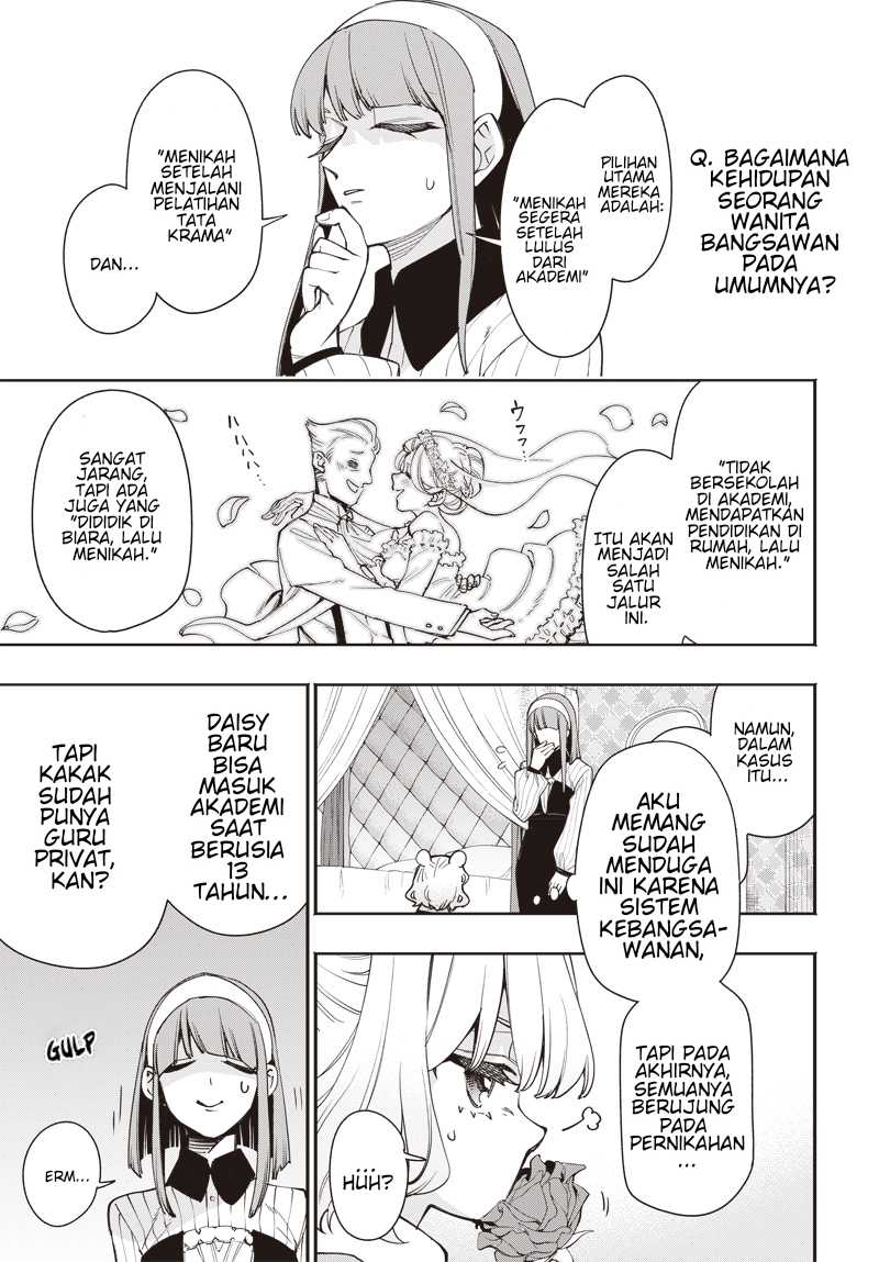 Tensei Arasaa Joshi no Kotoyo Kaikatsu – Seiryaku Kekkon wa Iya na no de, Zatsugaku Chishiki de Tanoshii Kaikaku Life wo Kekkou Shichaimasu! Chapter 2.1 Gambar 5