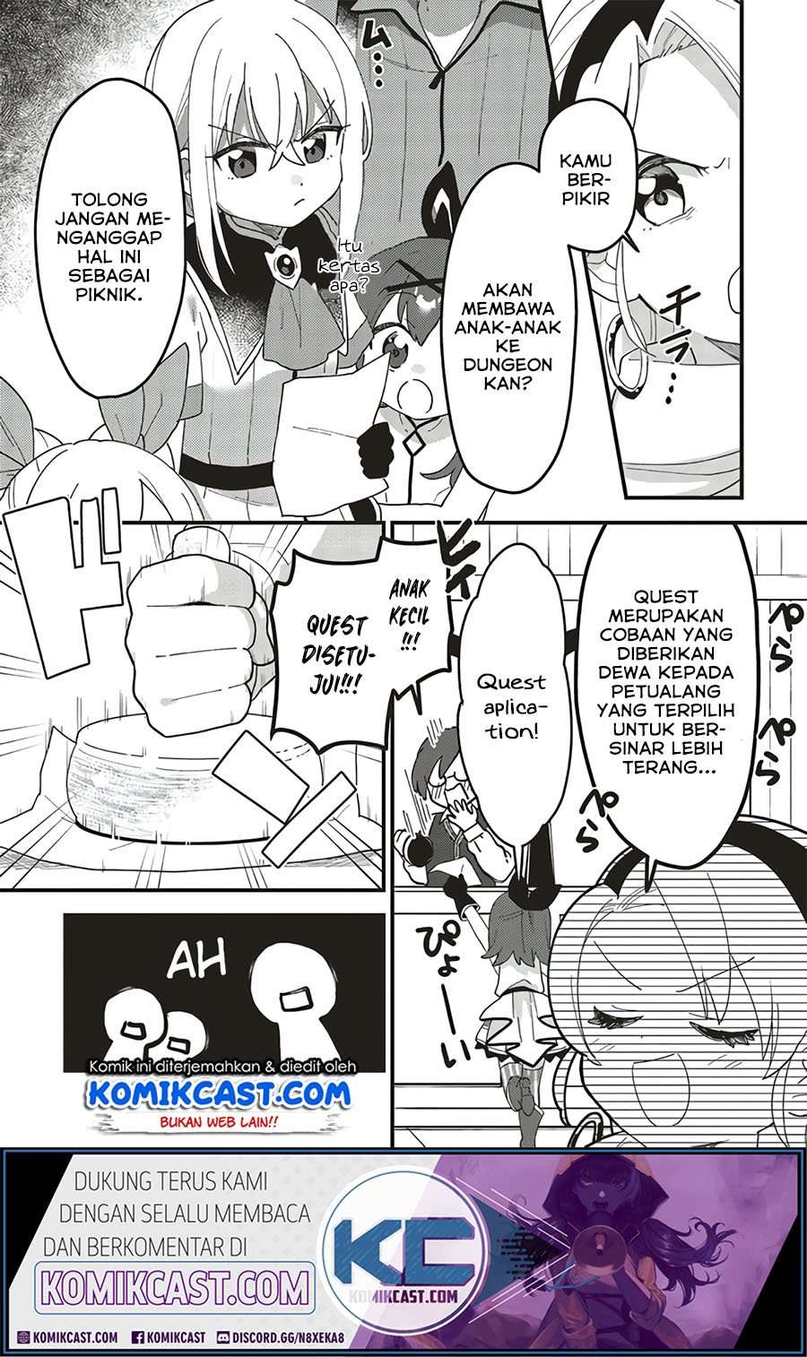Tensei Kenja wa Musume to Kurasu Chapter 6.1 Gambar 12