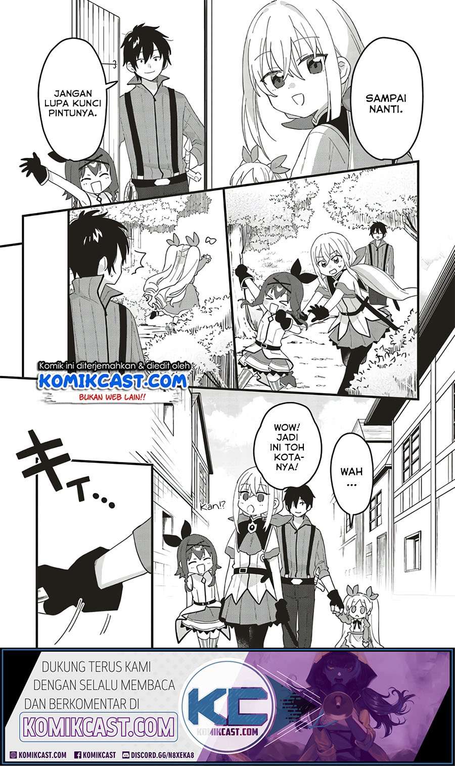 Tensei Kenja wa Musume to Kurasu Chapter 6.1 Gambar 8
