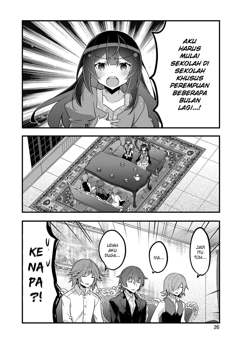 Tensei Mae wa Otoko Datta no de Gyaku Harem wa Okotowari Shite Orimasu Chapter 7 Gambar 7