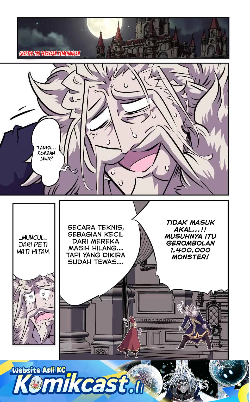 Baca Komik Tensei Shitara dai Nana Ouji dattanode, Kimamani Majutsu o Kiwamemasu Chapter 208 Gambar 1