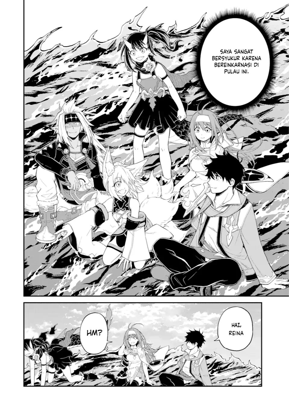 Tensei Shitara Saikyoushutachi ga Sumau Shima Deshita. Kono Shima de Slow Life wo Tanoshimimasu Chapter 12 Gambar 34