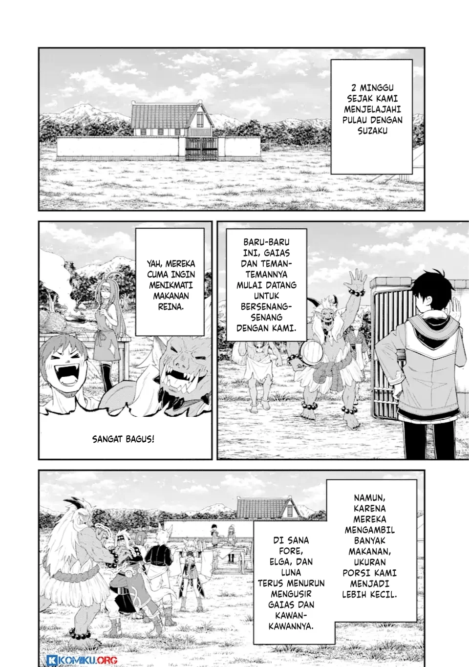 Tensei Shitara Saikyoushutachi ga Sumau Shima Deshita. Kono Shima de Slow Life wo Tanoshimimasu Chapter 13 Gambar 8