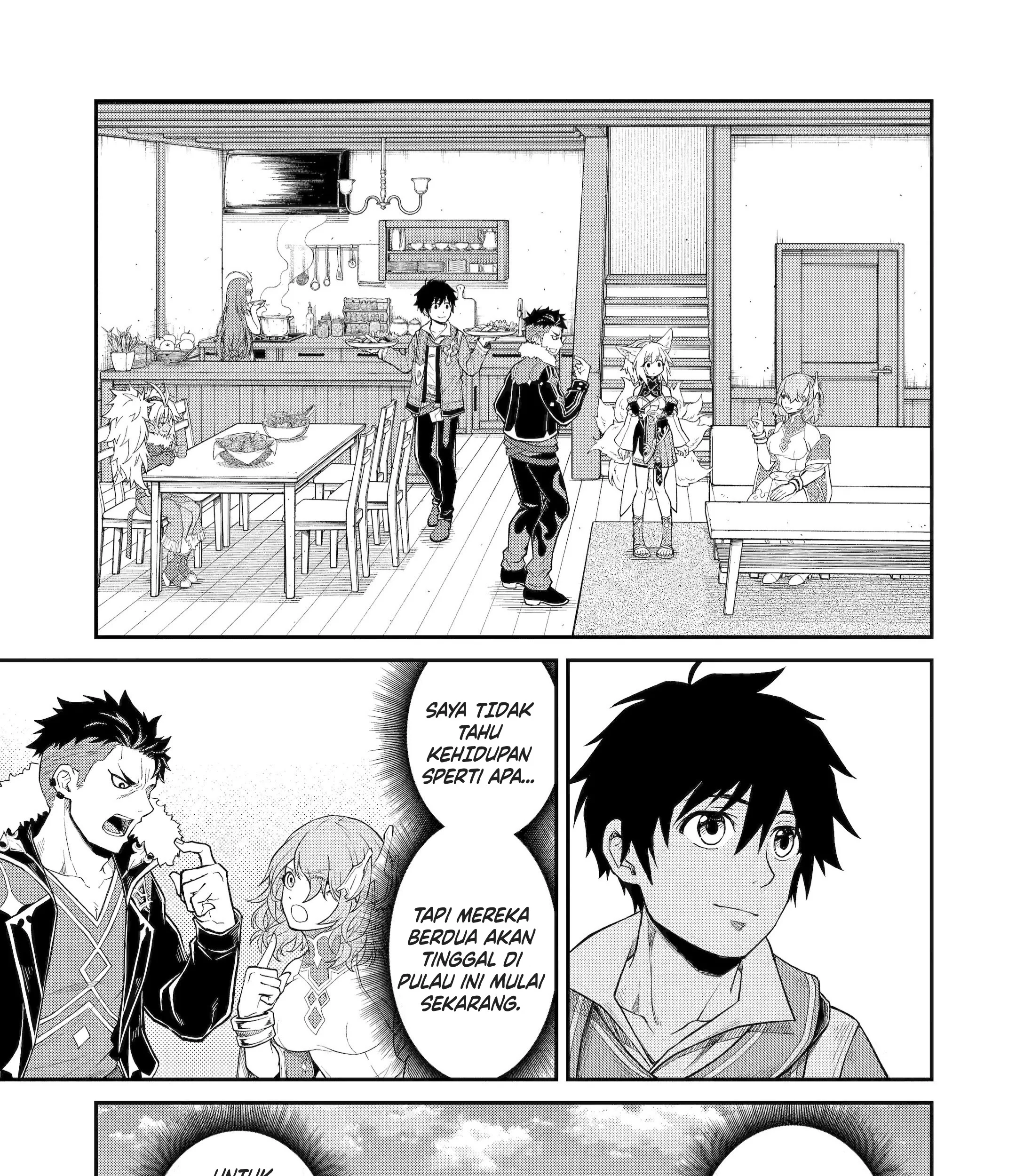 Tensei Shitara Saikyoushutachi ga Sumau Shima Deshita. Kono Shima de Slow Life wo Tanoshimimasu Chapter 18 Gambar 66