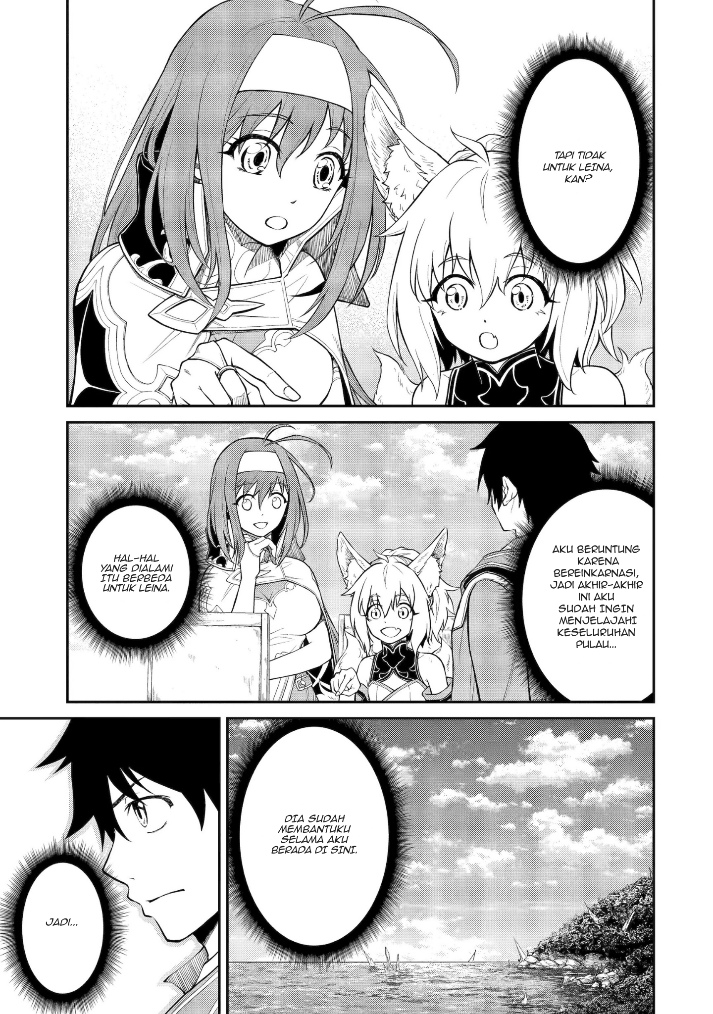 Tensei Shitara Saikyoushutachi ga Sumau Shima Deshita. Kono Shima de Slow Life wo Tanoshimimasu Chapter 7 Gambar 9