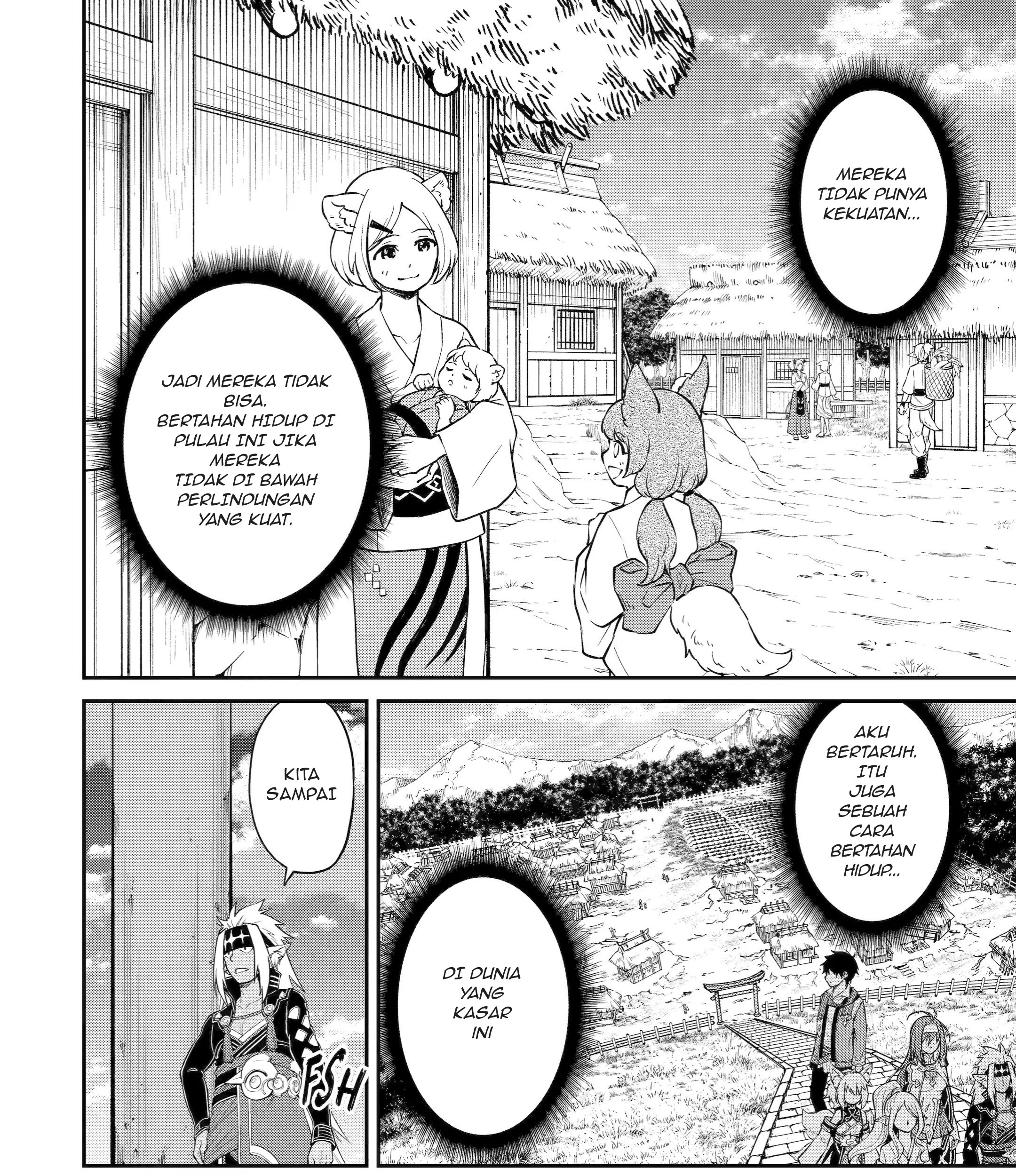 Tensei Shitara Saikyoushutachi ga Sumau Shima Deshita. Kono Shima de Slow Life wo Tanoshimimasu Chapter 8 Gambar 20