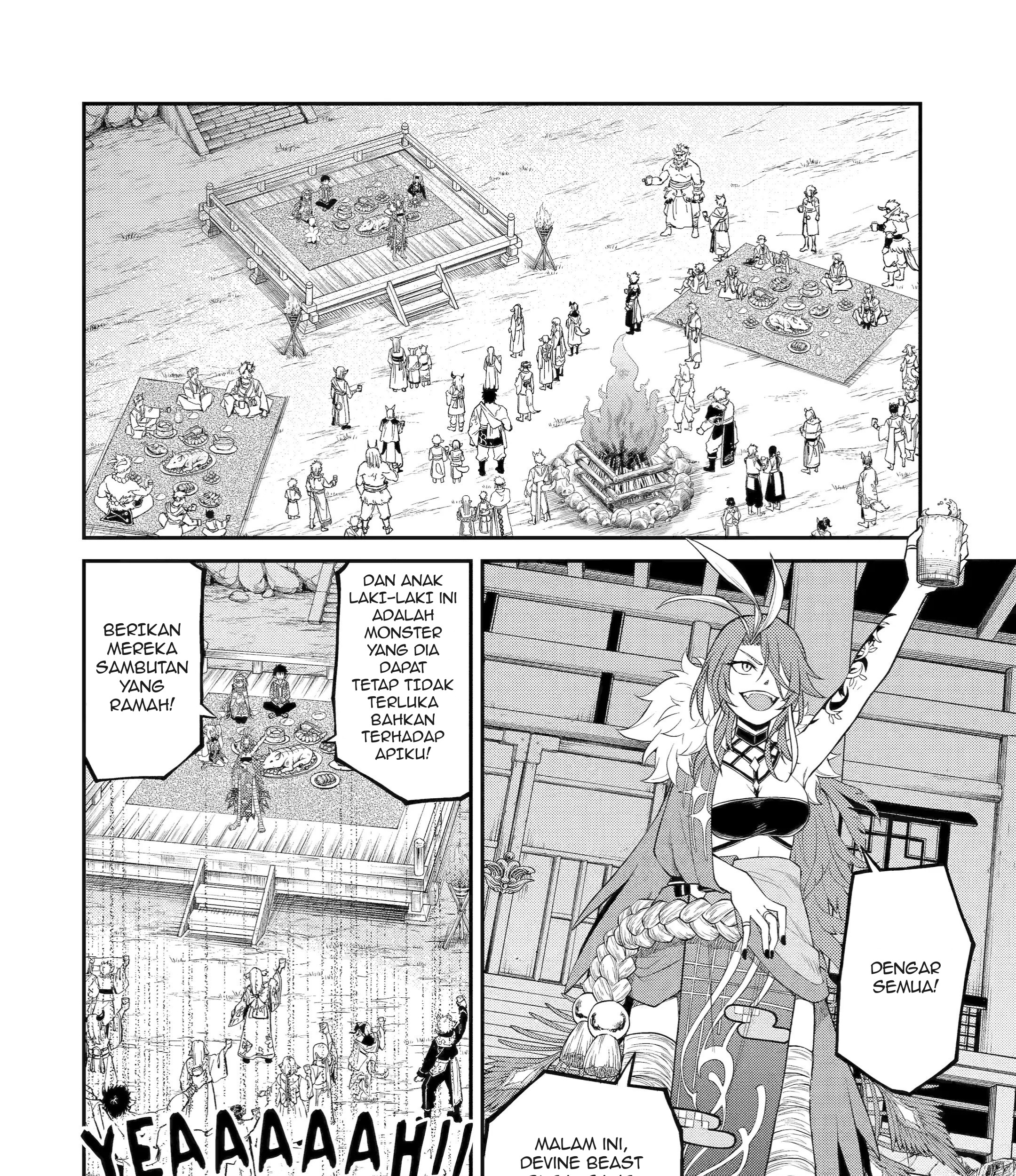 Tensei Shitara Saikyoushutachi ga Sumau Shima Deshita. Kono Shima de Slow Life wo Tanoshimimasu Chapter 8 Gambar 48