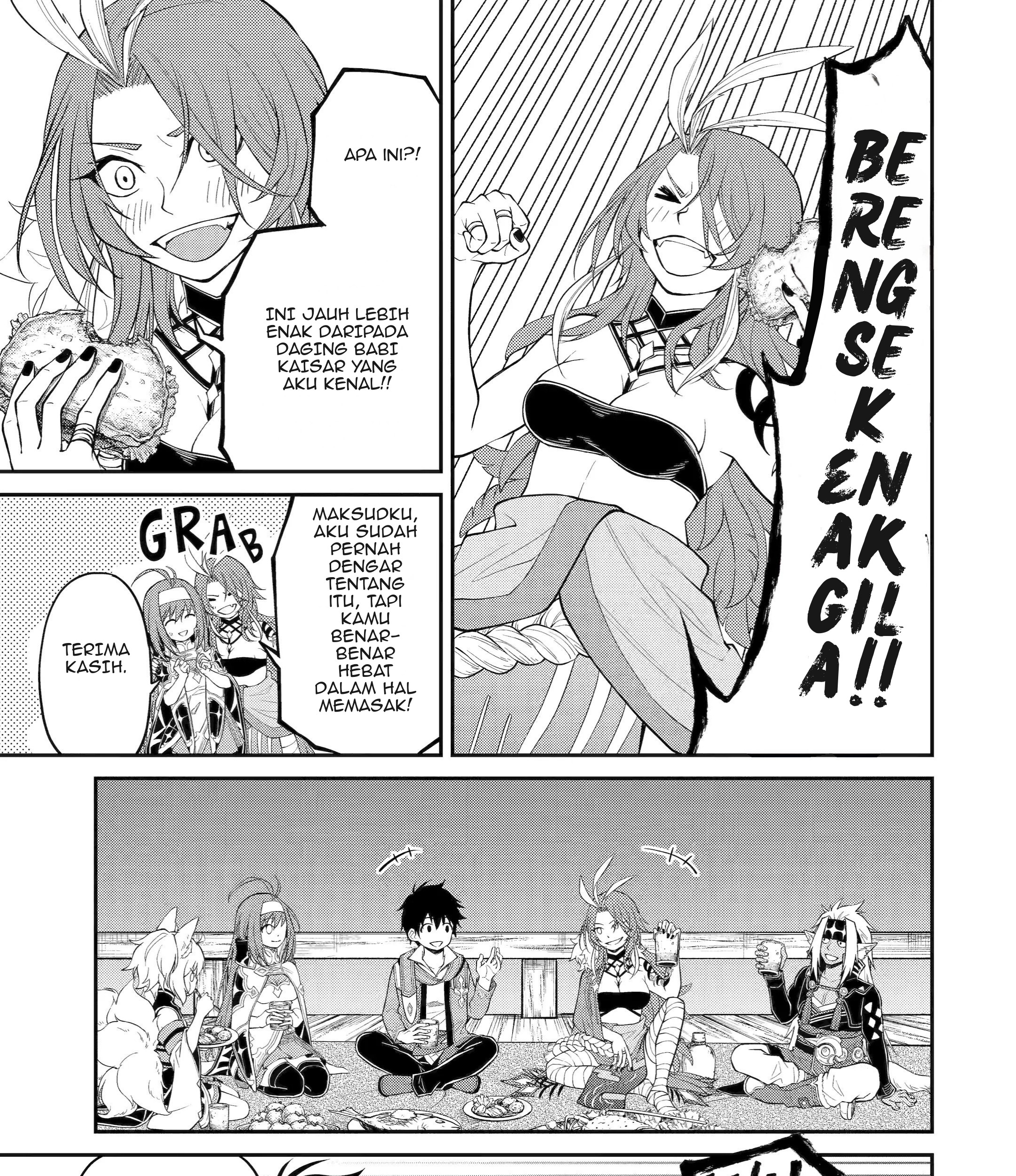 Tensei Shitara Saikyoushutachi ga Sumau Shima Deshita. Kono Shima de Slow Life wo Tanoshimimasu Chapter 8 Gambar 54