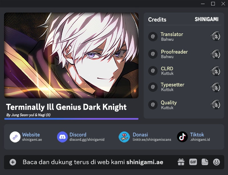 Baca Komik Terminally-Ill Genius Dark Knight Chapter 100 Gambar 1