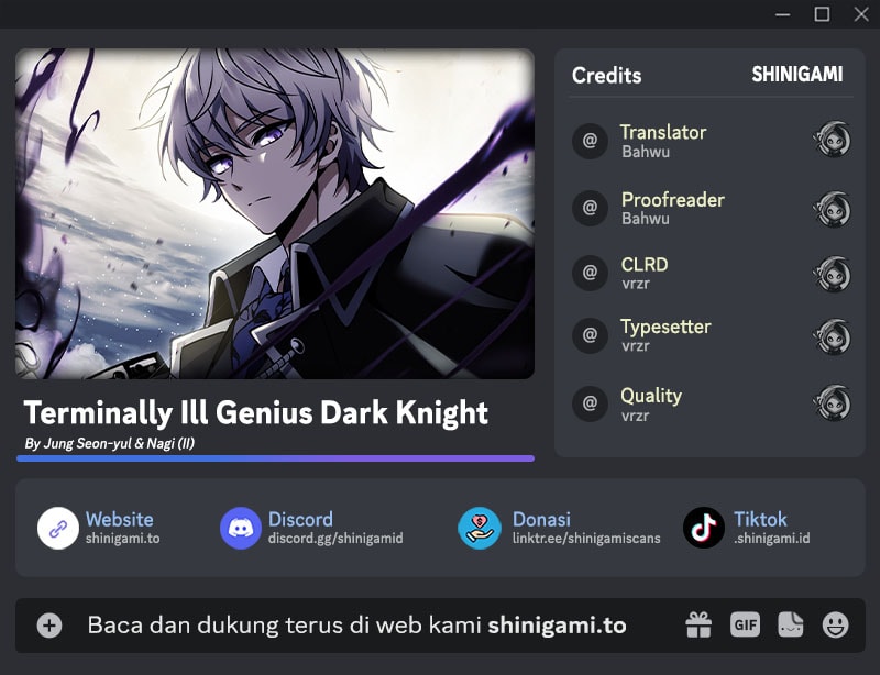 Baca Komik Terminally-Ill Genius Dark Knight Chapter 112 Gambar 1