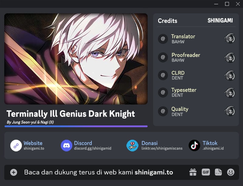 Baca Komik Terminally-Ill Genius Dark Knight Chapter 114 Gambar 1