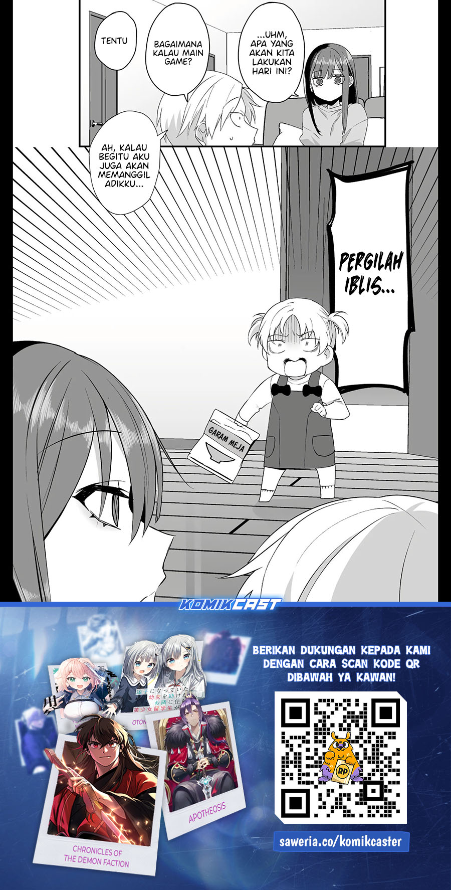 That girl is cute… but dangerous? Chapter 32 Gambar 12