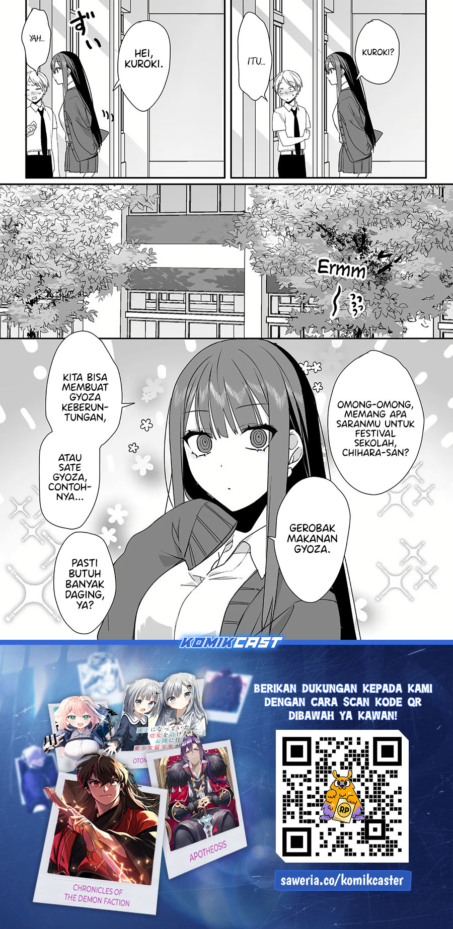 That girl is cute… but dangerous? Chapter 43 Gambar 10