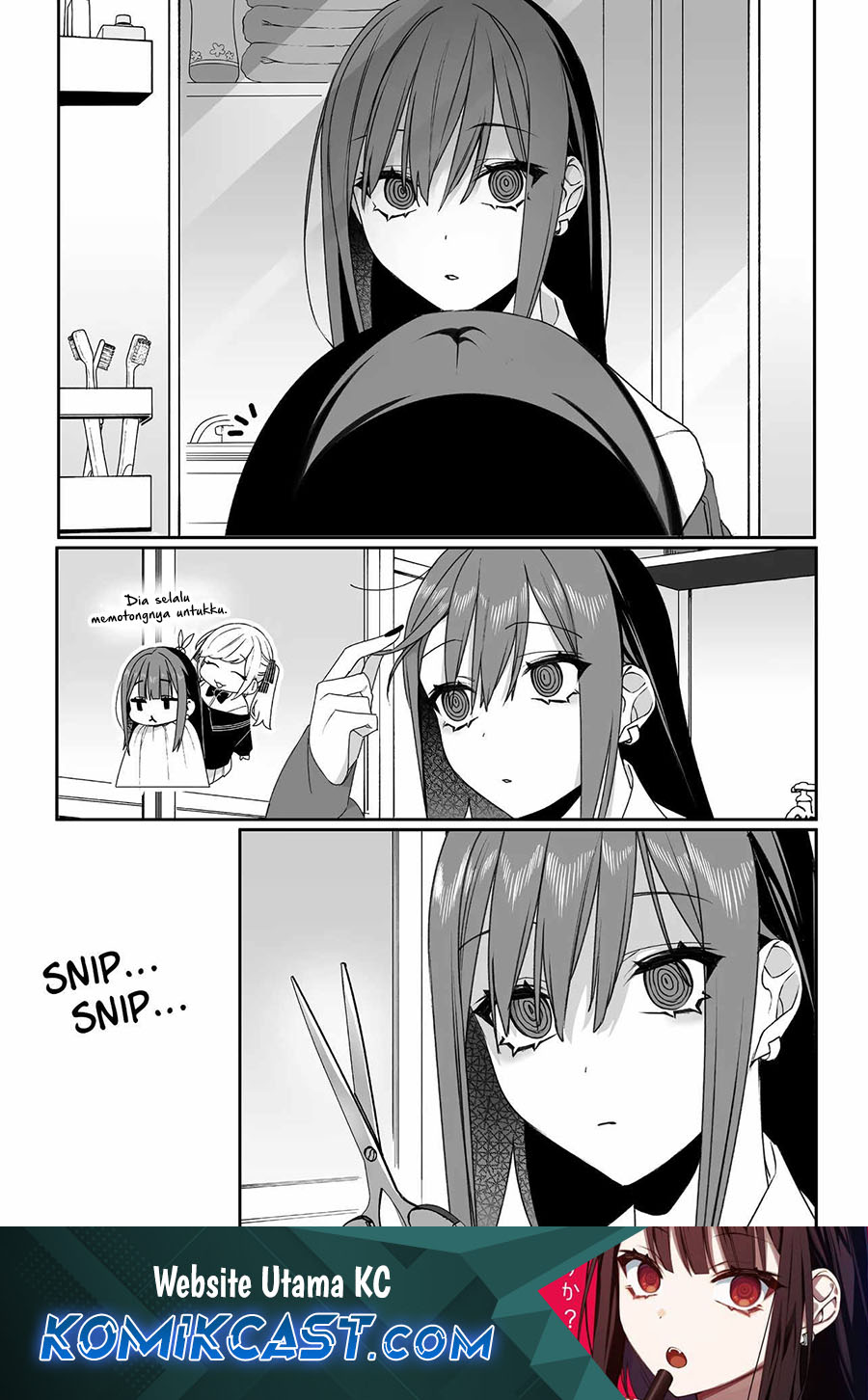 Baca Komik That girl is cute… but dangerous? Chapter 50 Gambar 1