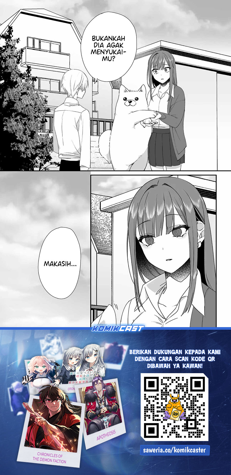 That girl is cute… but dangerous? Chapter 56 Gambar 11