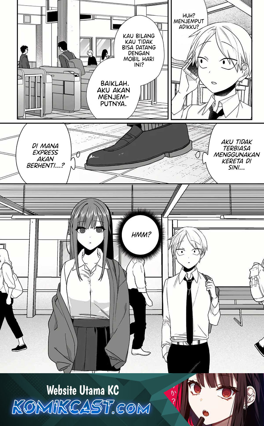 Baca Komik That girl is cute… but dangerous? Chapter 58 Gambar 1