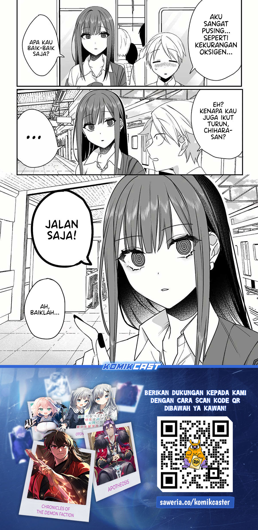 That girl is cute… but dangerous? Chapter 58 Gambar 9