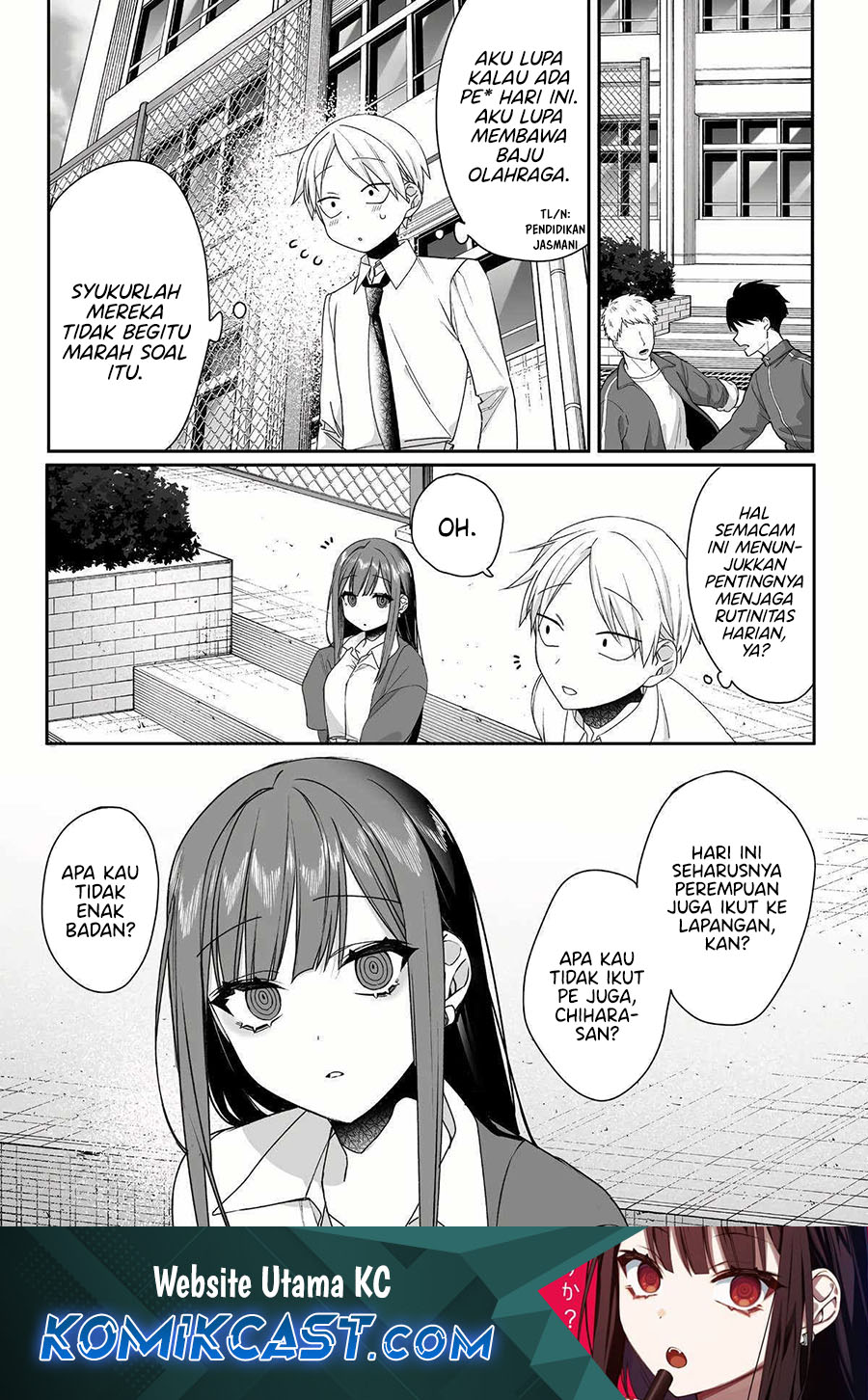 Baca Komik That girl is cute… but dangerous? Chapter 60 Gambar 1