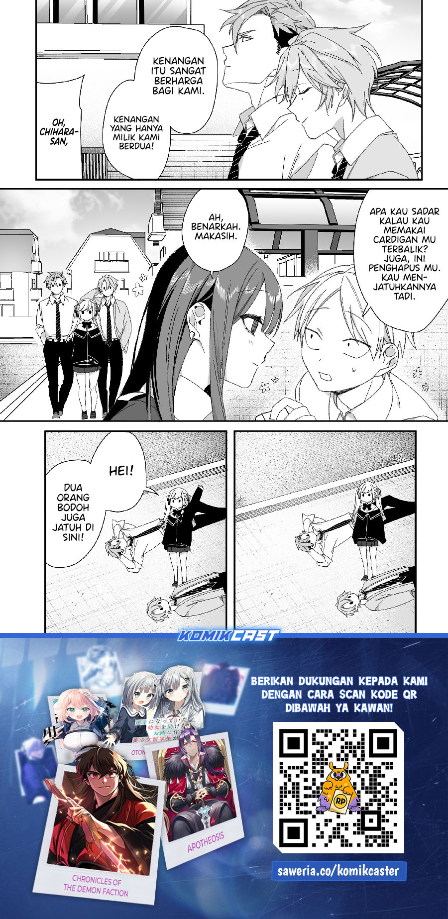 That girl is cute… but dangerous? Chapter 63 Gambar 10