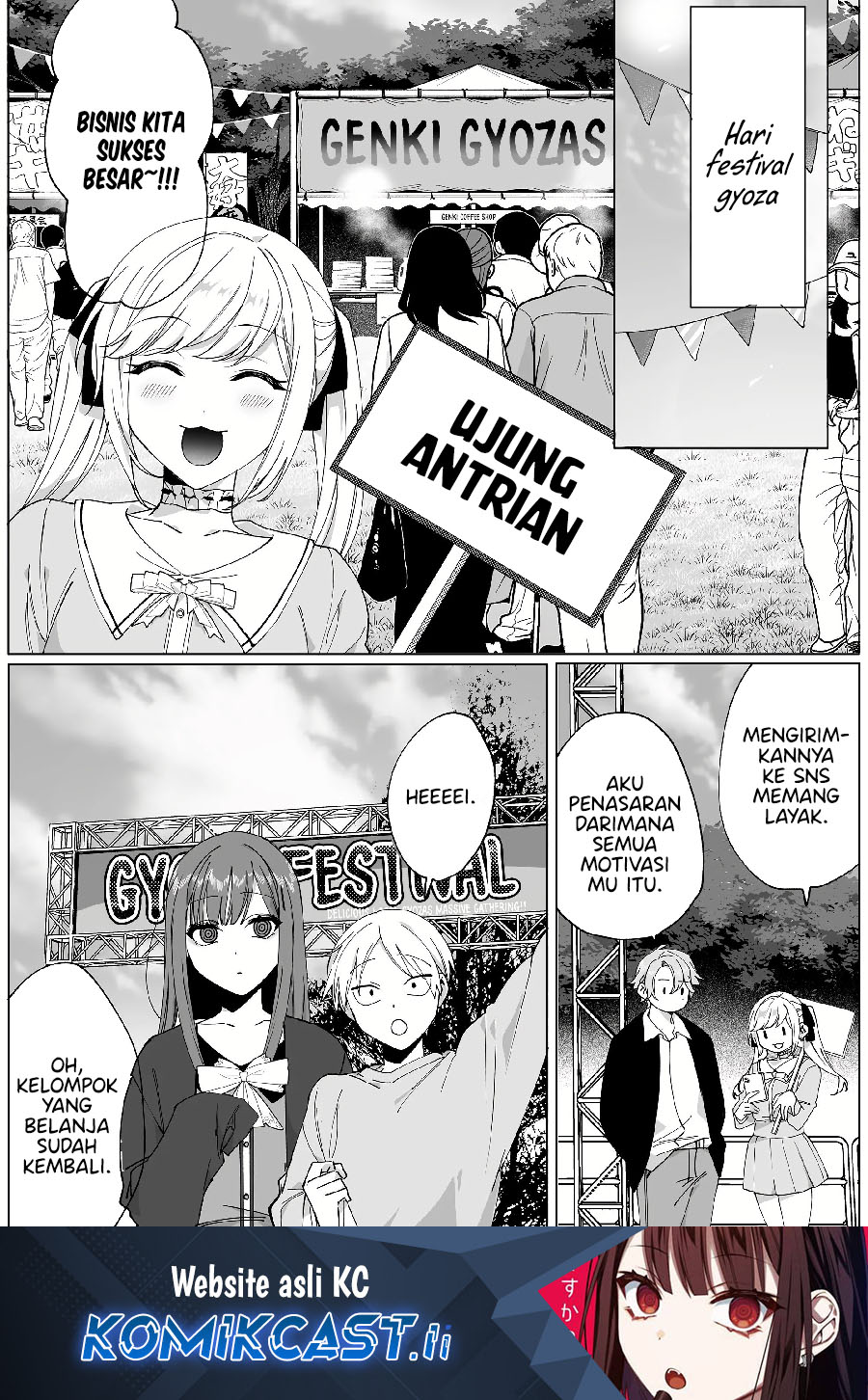 Baca Komik That girl is cute… but dangerous? Chapter 66 Gambar 1