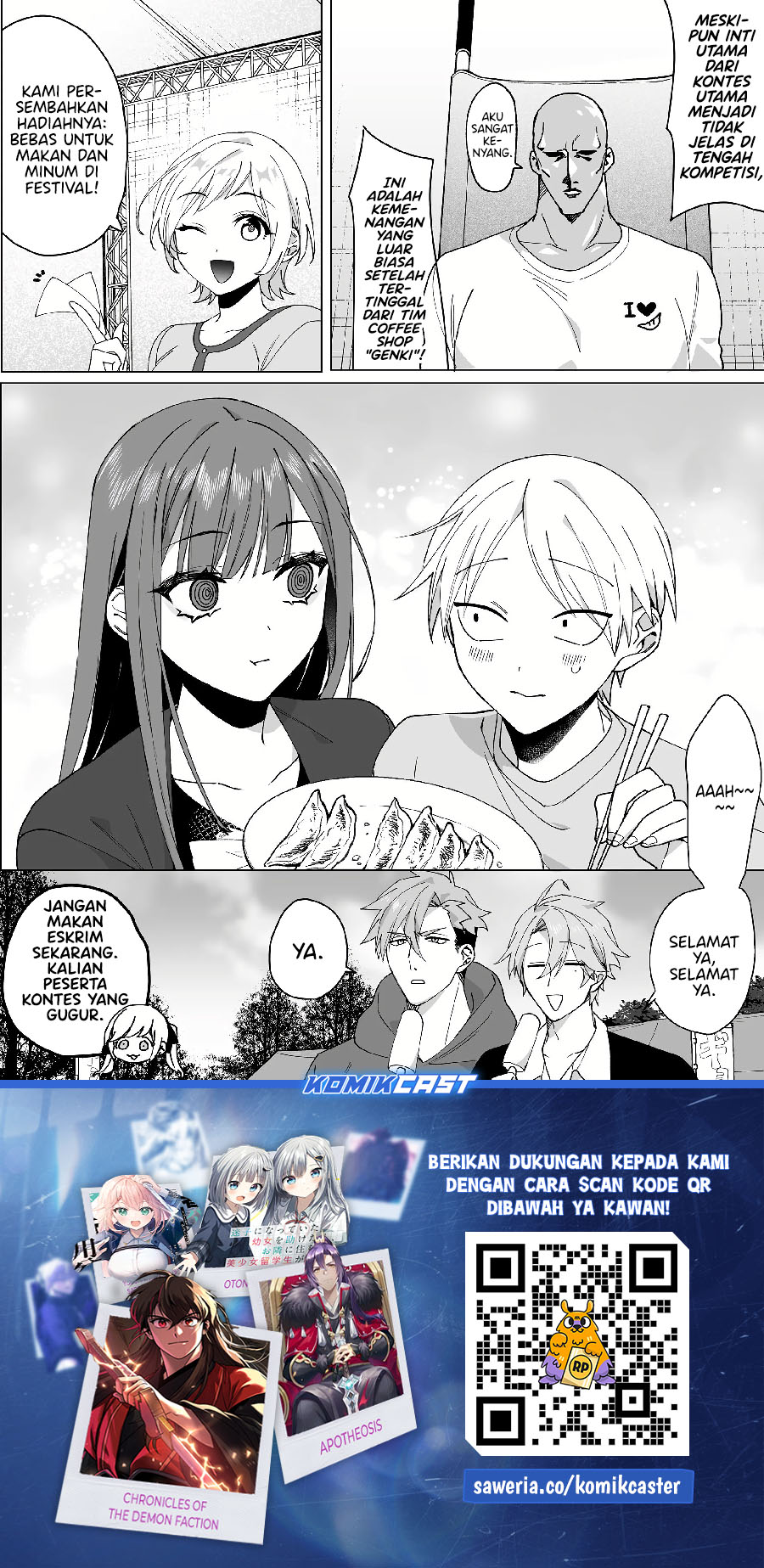 That girl is cute… but dangerous? Chapter 66 Gambar 11