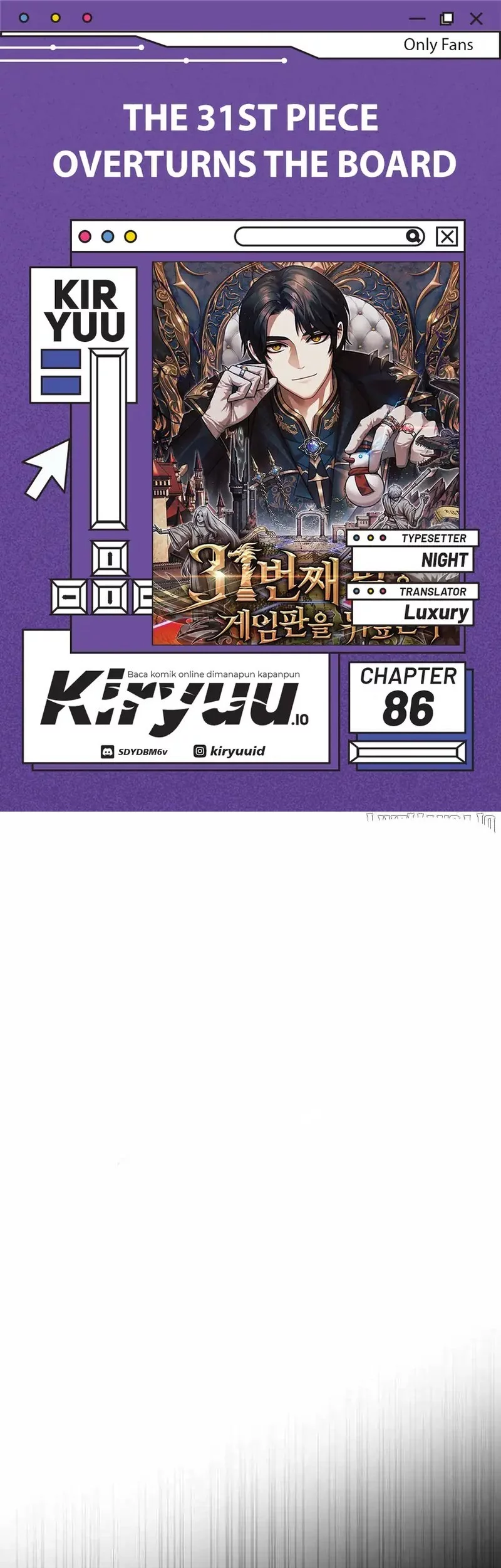 Baca Komik The 31st Piece Turns the Tables Chapter 87 Gambar 1