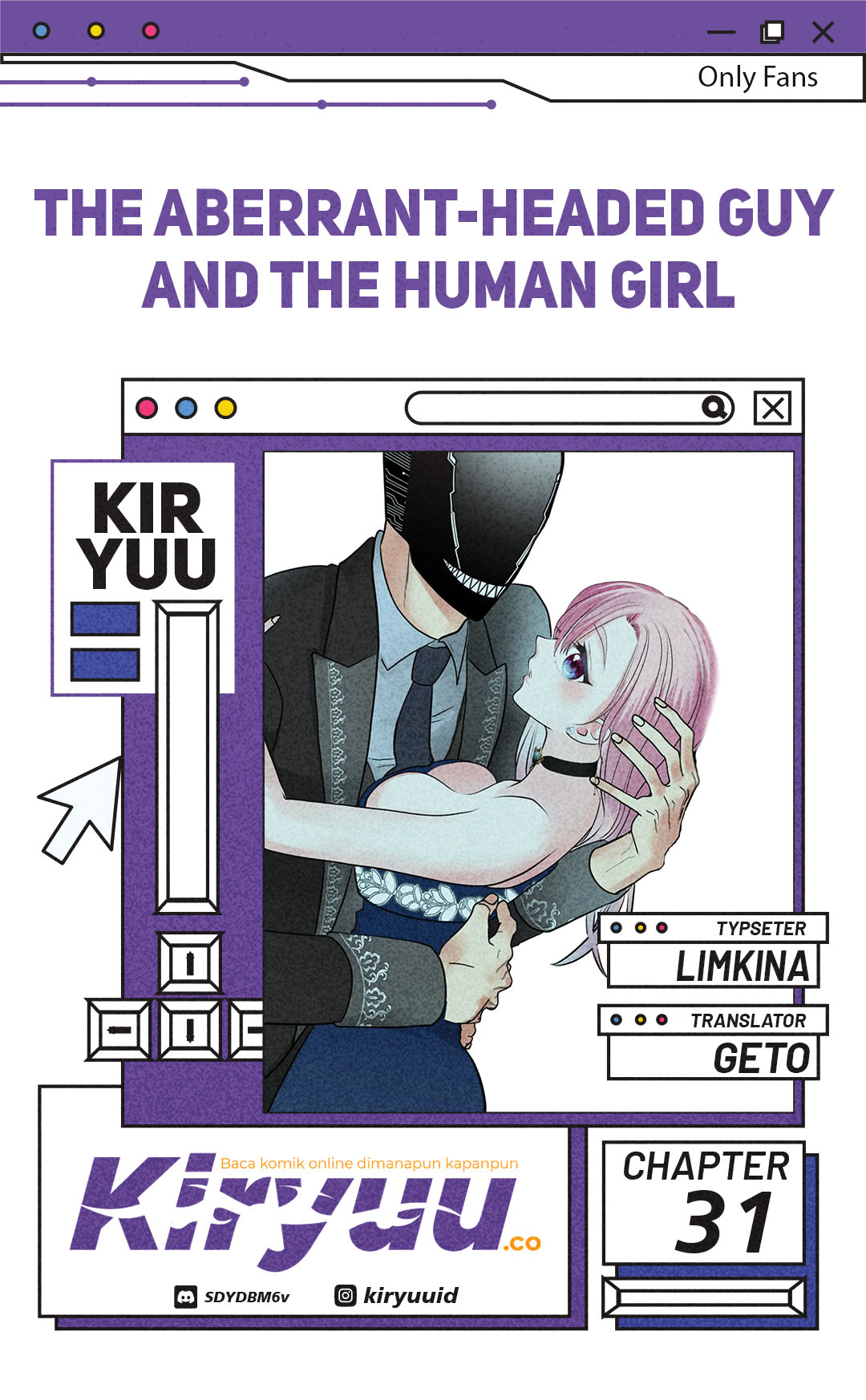 Baca Komik The Aberrant-Headed Guy and the Human Girl Chapter 31 Gambar 1
